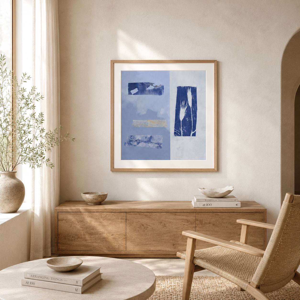 "Blue June" Paper Print - Laura Miatton Art
