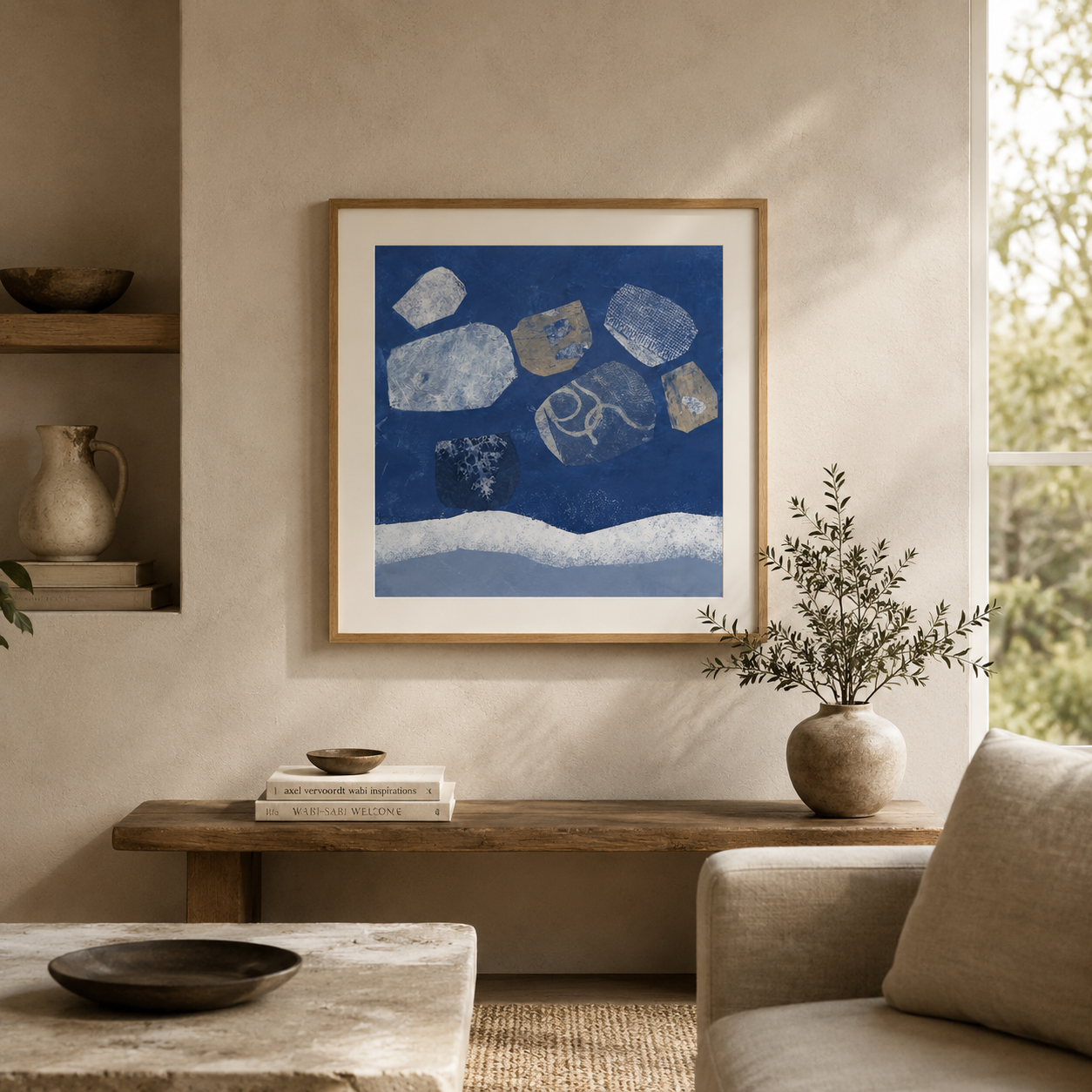 "Into the sea" Paper Print - Laura Miatton Art