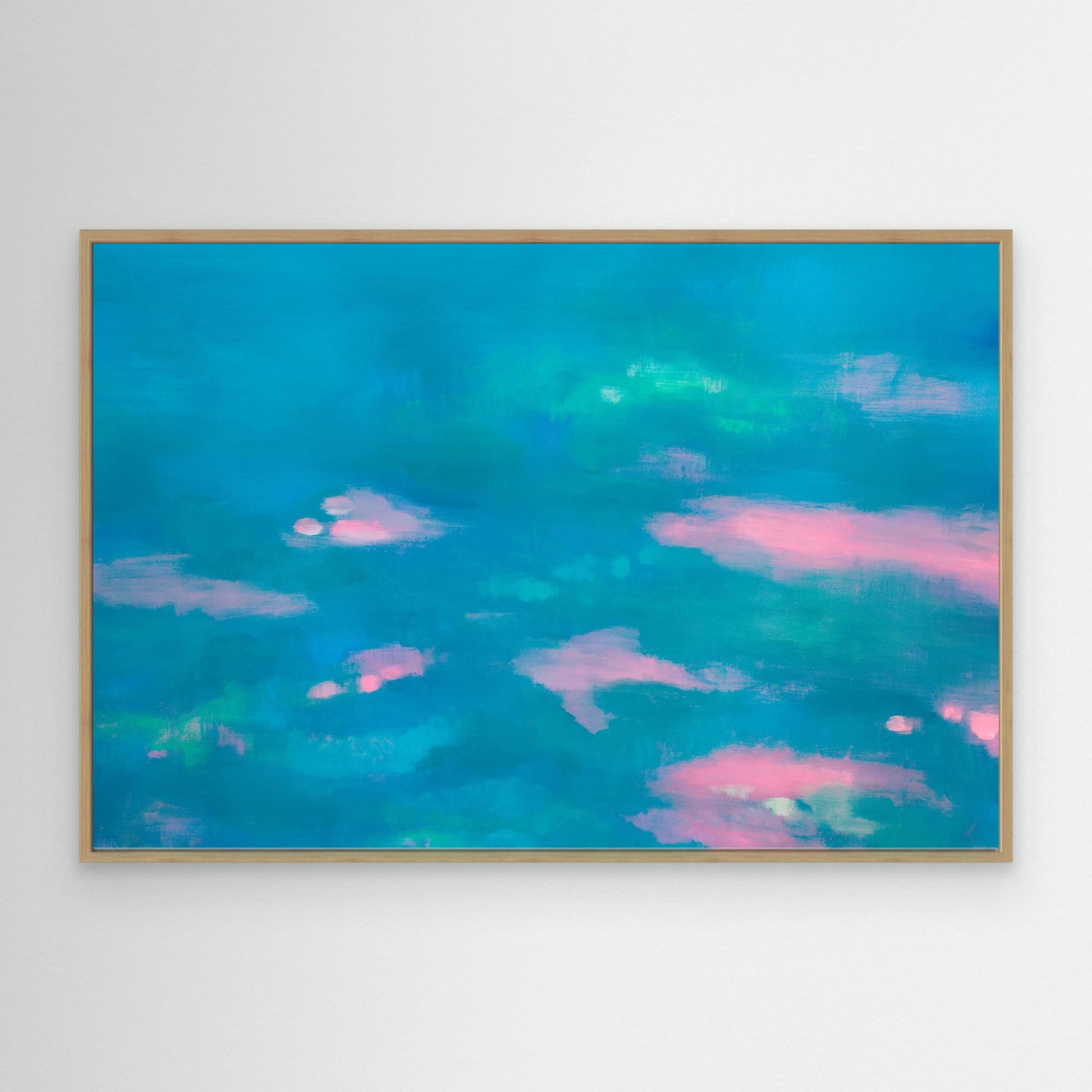 "Shimmering Pond" Canvas Print - Laura Miatton Art